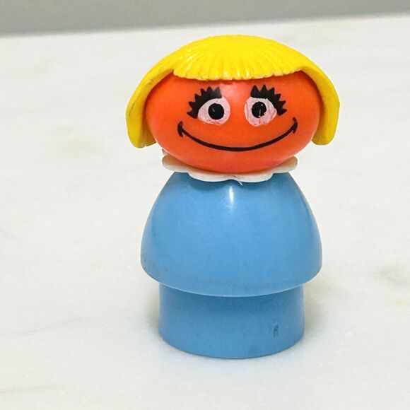 Vintage Little People Prarie Dawn Sesame Street Fisher Price Figurine - Picture 1 of 9